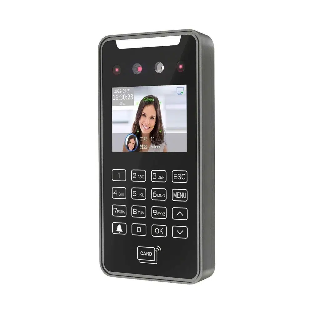 Facial Recognition Attendance Systems UAE 1 Real Secure RS-BF-110 face and fingerprint attendance terminal
